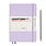 LEUCHTTURM 1917 Lilac notebook, Medium (A5), 251 p., white