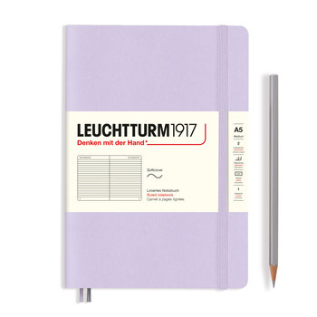 LEUCHTTURM 1917 Carnet de notes Couverture souple Lilac, Medium (A5), 123 p., ligné