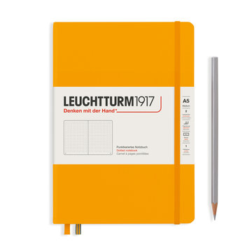 LEUCHTTURM 1917 Carnet de notes Couverture rigide Rising Sun, Medium (A5), 251 p., pointillé