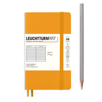 LEUCHTTURM 1917 Rising Sun. Softcover. Pocket (A6). 123 p.. lined