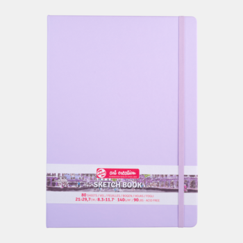 TALENSARTCREATION Sketchbook 21x30cm 140g 80 sheets Purple