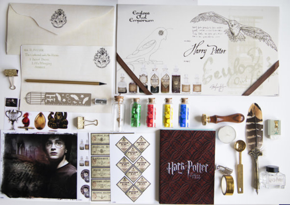 Cabinet De Curiosité Papeterie Harry Potter Cultura