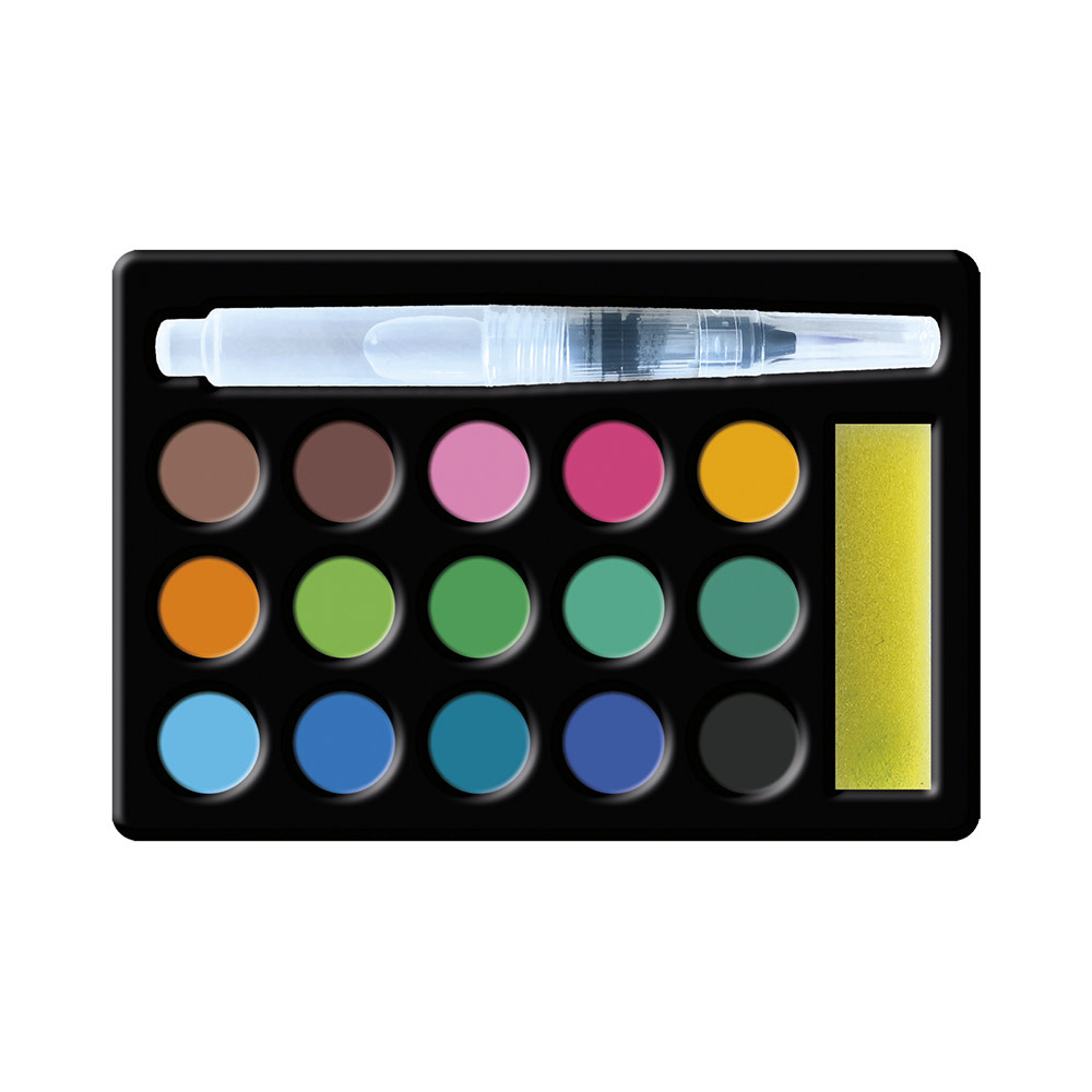 JANOD Peinture Au Numéro Aquarelle Dinosaures