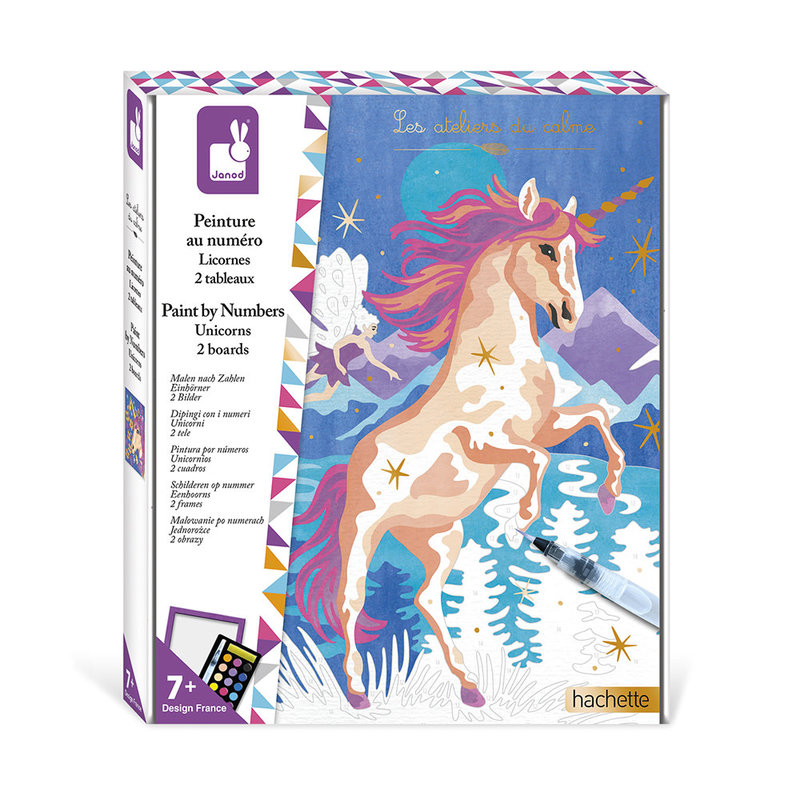 JANOD Unicorns Painting by Number