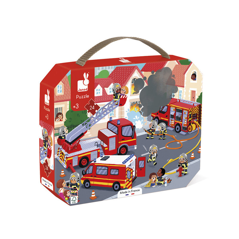 JANOD Firemen Puzzle - 24 Pcs