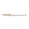 CARAN D'ACHE Rollerball pen, Léman Slim, White Rose Gold plated