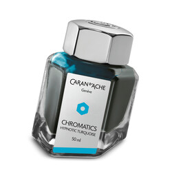 CARAN D'ACHE Encrier Hypnotic Turquoise 50 Ml