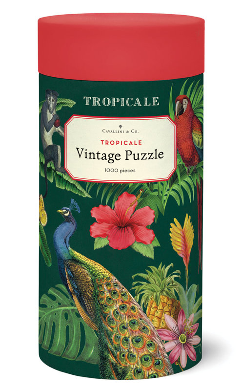 CAVALLINI & Co. Puzzle 1000 pieces 55x70cm tropical