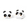 LEGAMI Set Of 6 Bag Clips - Bag Clips - Panda