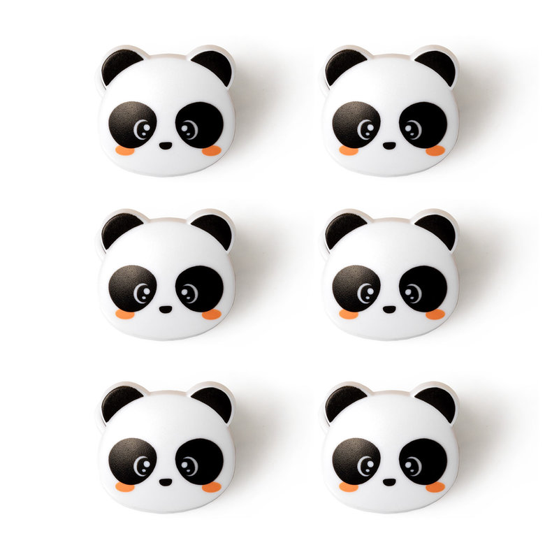 LEGAMI Set Of 6 Bag Clips - Bag Clips - Panda