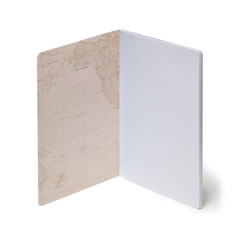 LEGAMI Notebook - Quaderno - Medium Lined - Travel