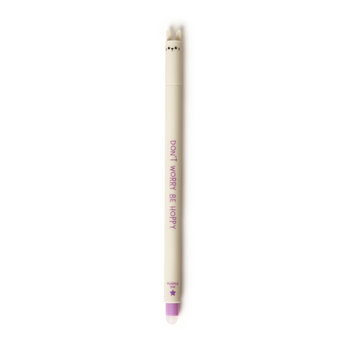 LEGAMI Erasable Pen - Bunny - purple ink