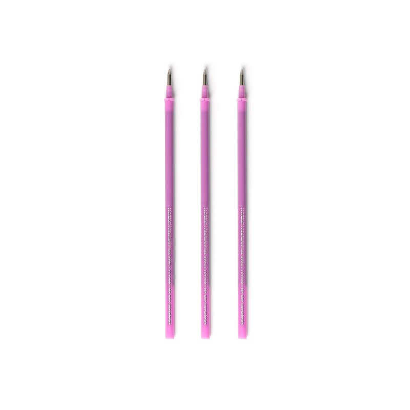 LEGAMI 3 Recharg. Stylo À Encre Gel - Erasable Pen Refills - Purple