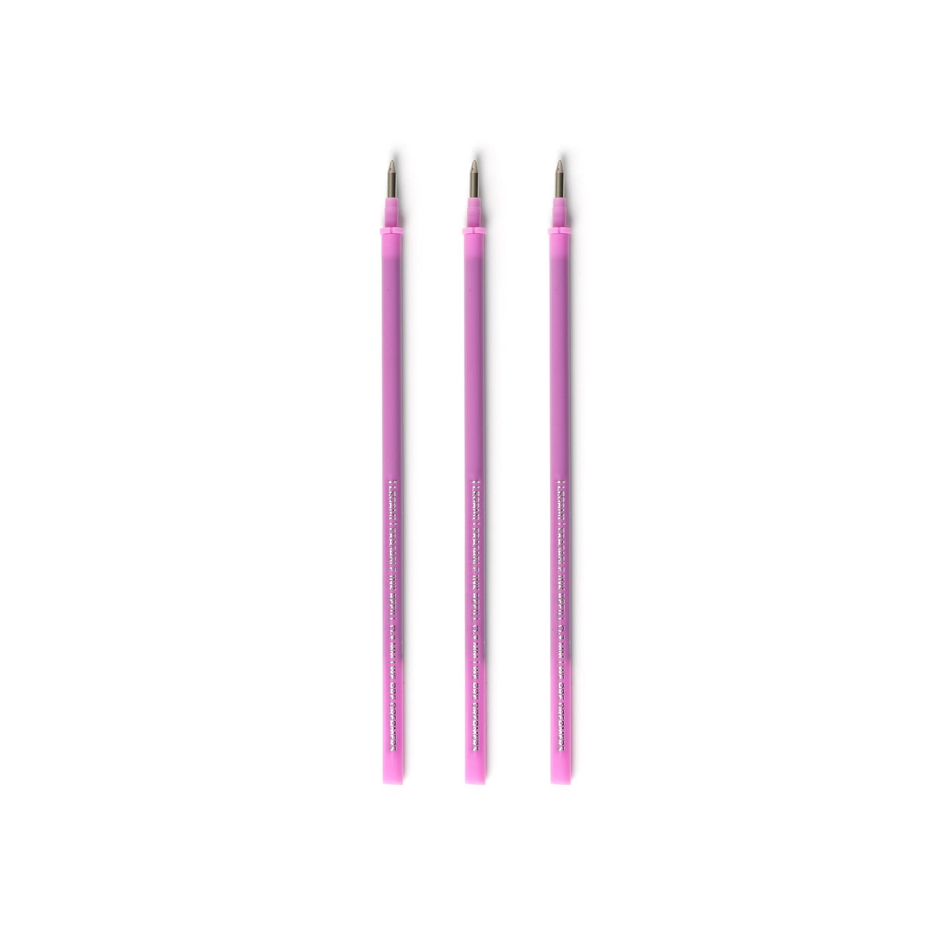 Jeu de 3 recharges stylo effaçable - Legami - Hopono