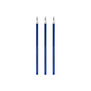 LEGAMI 3 Recharg. Stylo À Encre Gel - Erasable Pen Refills - Blue