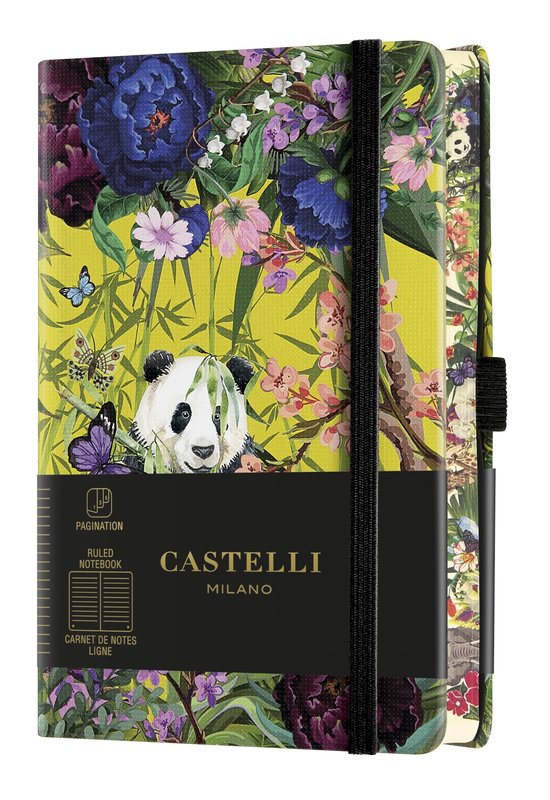 CASTELLI Carnet Eden Poche Ligne Panda