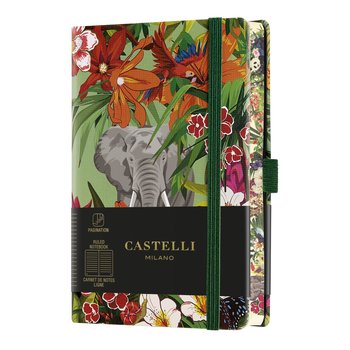 CASTELLI Carnet C&G Poche Ligne Art Deco Gold