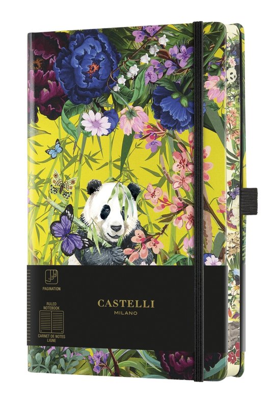 CASTELLI Carnet Eden Grand Format Ligne Panda