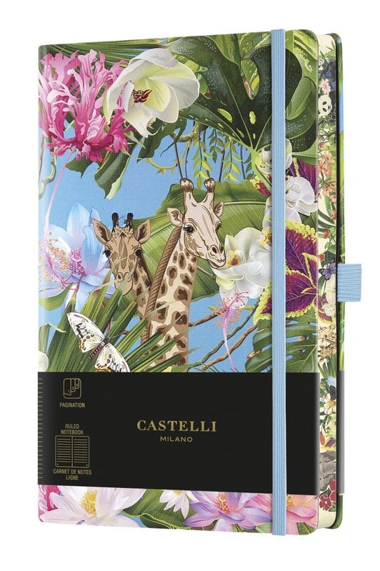 CASTELLI Notebook Eden Large Format Lined Giraffe