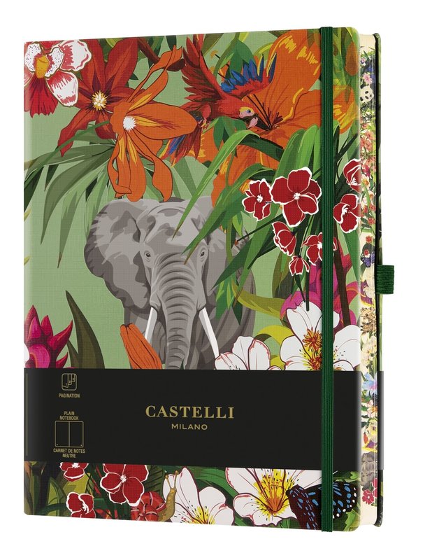 CASTELLI Carnet Eden Tres Grand Format Uni Elephant