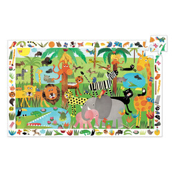 DJECO Puzzles Observation La Jungle - 35 Pcs