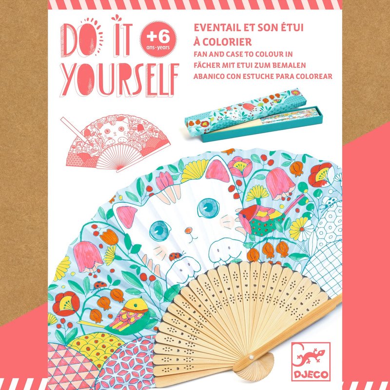 DJECO Do It Yourself - A Colorier, Peindre, Teindre Koneko