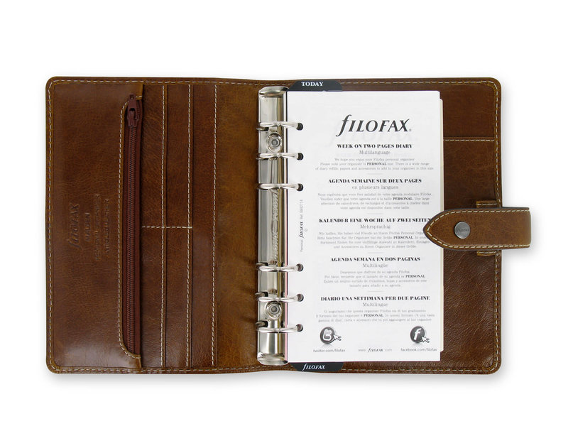 FILOFAX Organizer Malden Personal - Ochre