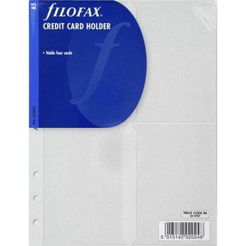 FILOFAX A5 refill Credit card holder