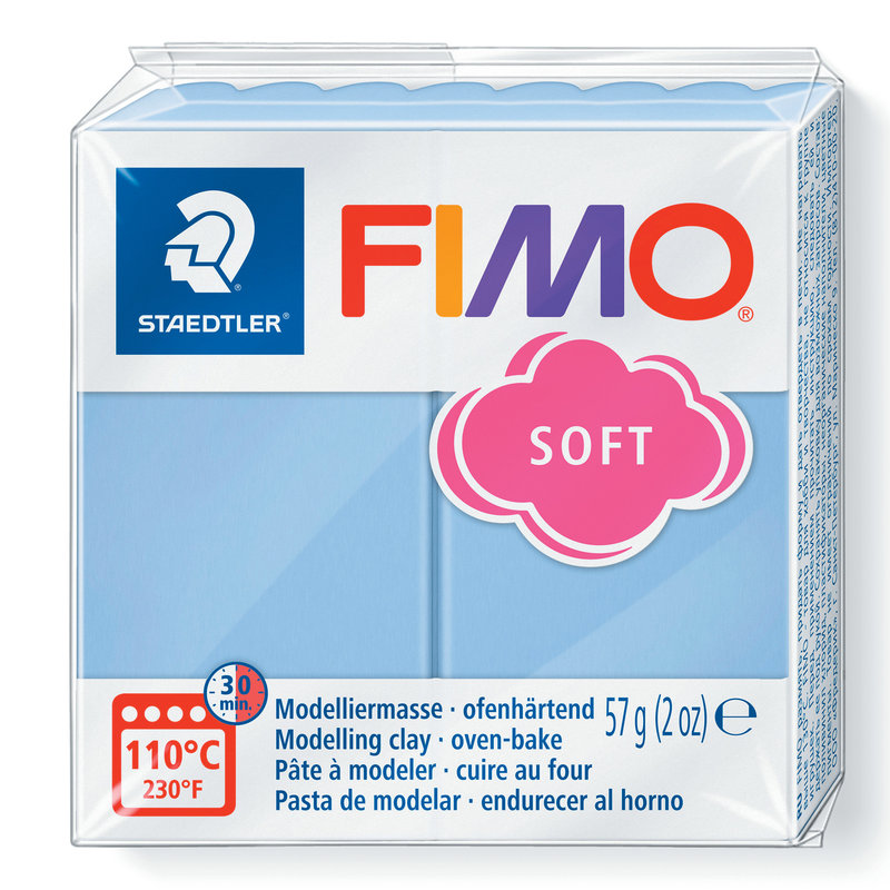 STAEDTLER Fimo Soft 57G Lavender Blue / 8020-T30