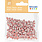 ARTEMIO 300 Perles Diamètre 7Mm Blanc+Cœur Rouge