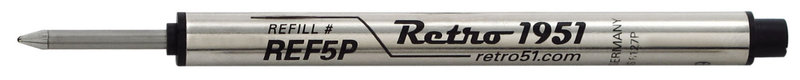 RETRO 51 Individual refill roll Black