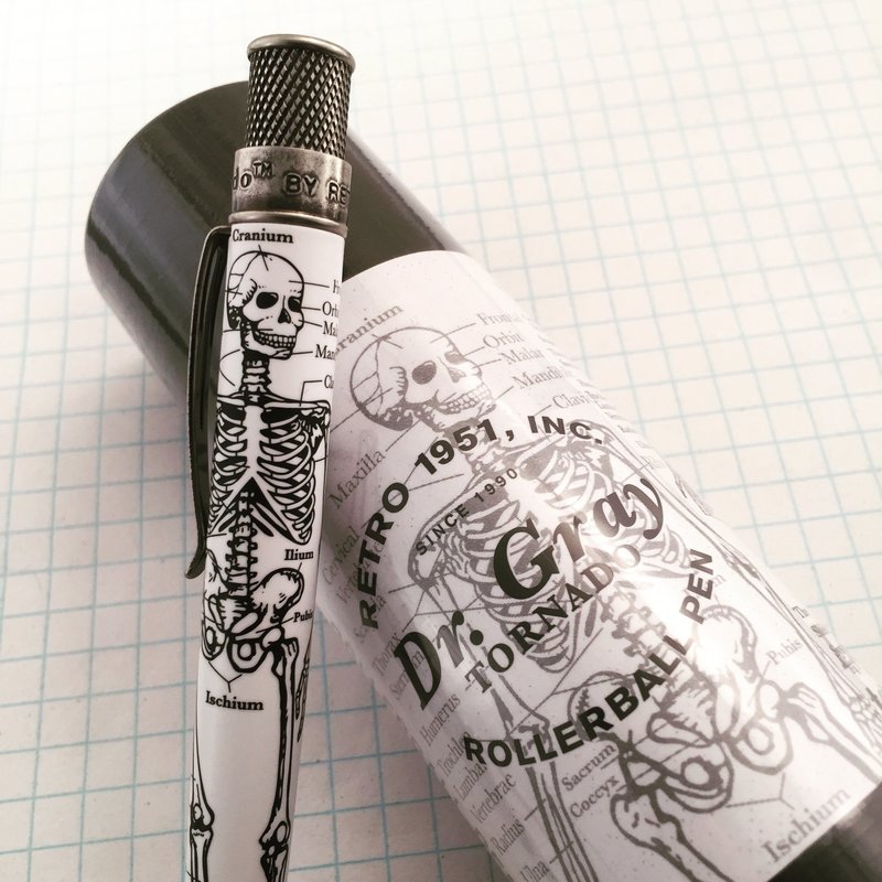 RETRO 51 Stylo Roller Tornado Vintage Dr Gray