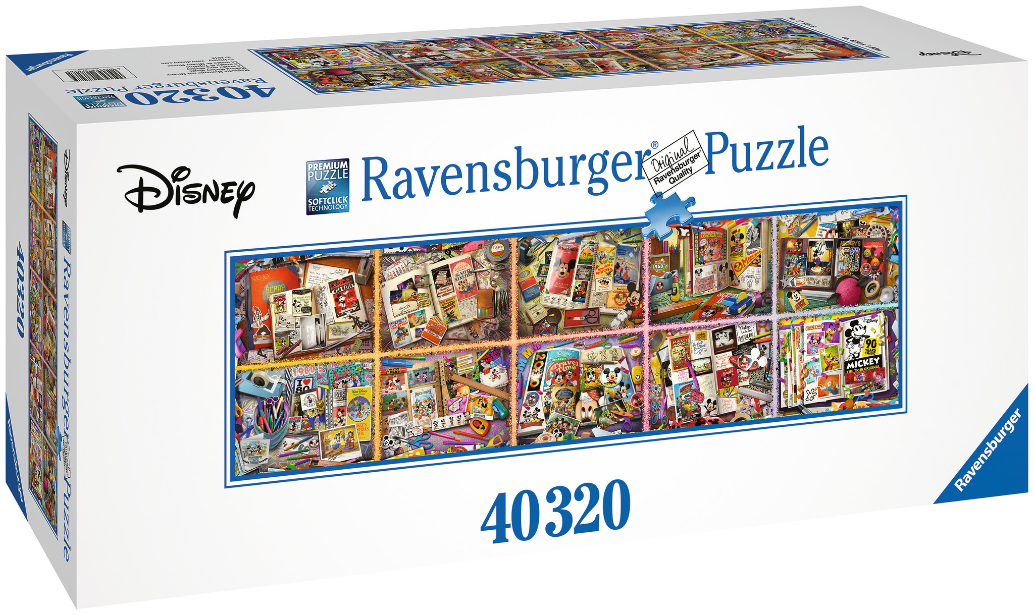 RAVENSBURGER Puzzle 40000 p - Mickey au fil des années / Disney