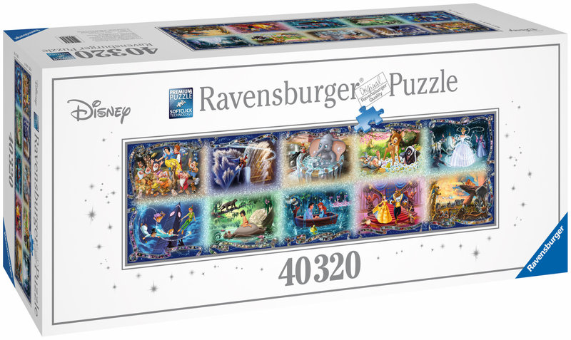 RAVENSBURGER Puzzle 40000 p - Les inoubliables moments Disney