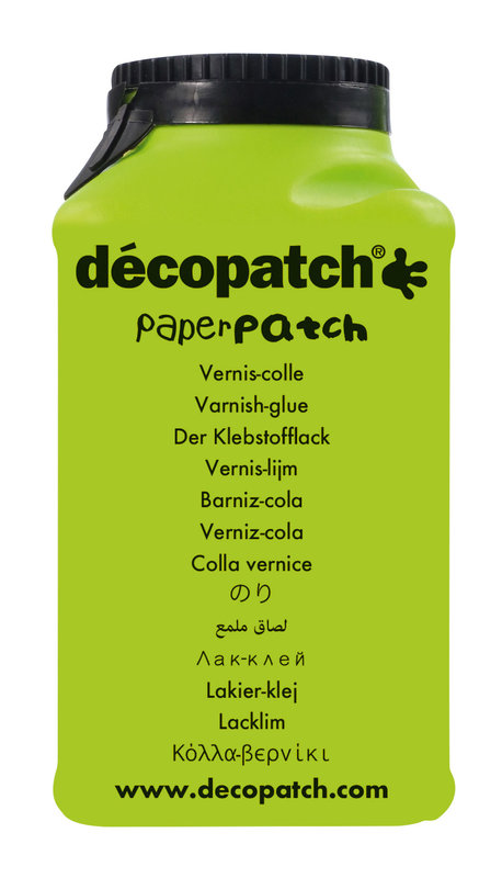 DECOPATCH Vernis colle Paperpatch 300g multilangues 2024