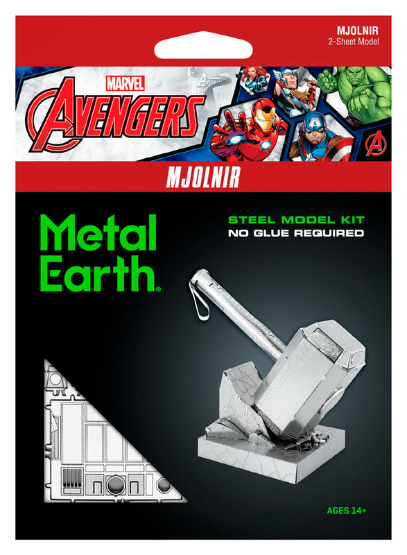 METAL EARTH Maquette Avengers - Marteau de Thor (7,5x4,5x7,8cm)