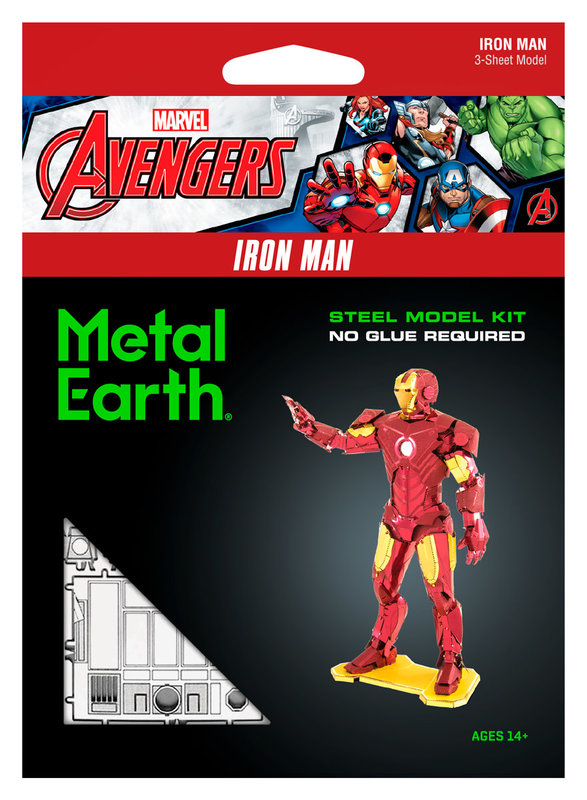 METAL EARTH Maquette Avengers - Iron Man (12x5,7x6,3cm)