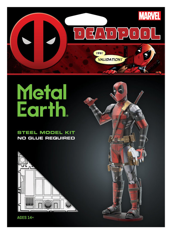 METAL EARTH Maquette Marvel - Deadpool (15x7,6x4cm)