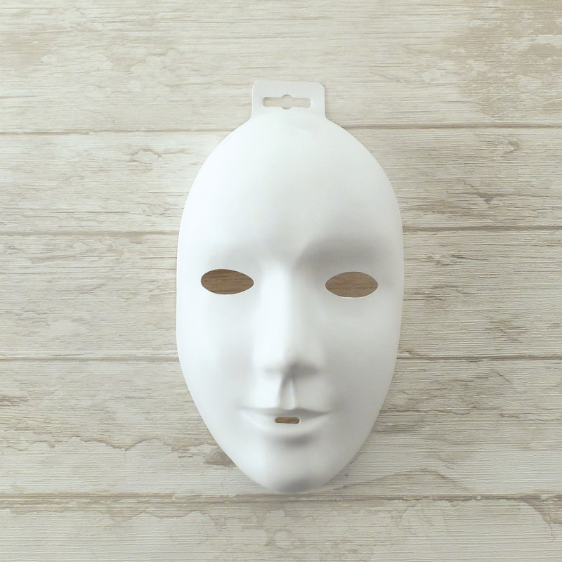 Masque neutre de visage de femme 