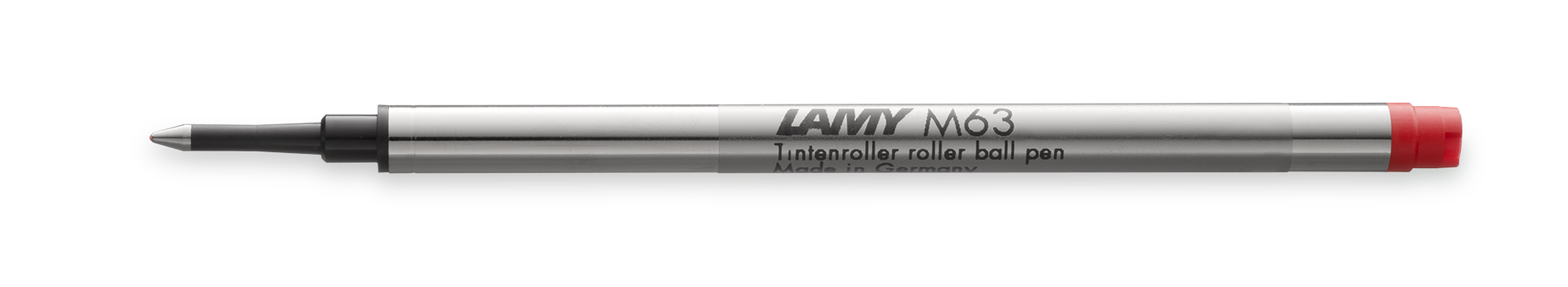 LAMY Recharge pour roller avec capuchon LAMY M63 rouge M