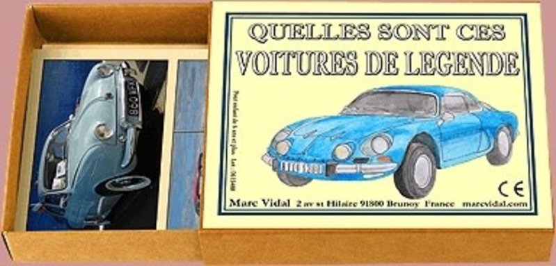 MARC VIDAL Quelles sont ces Voitures de Légend