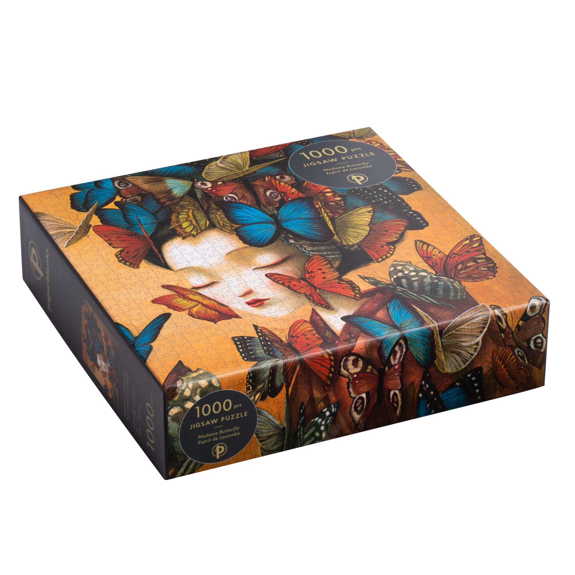 PAPERBLANKS Puzzles 1 000 pièces Madame Butterfly