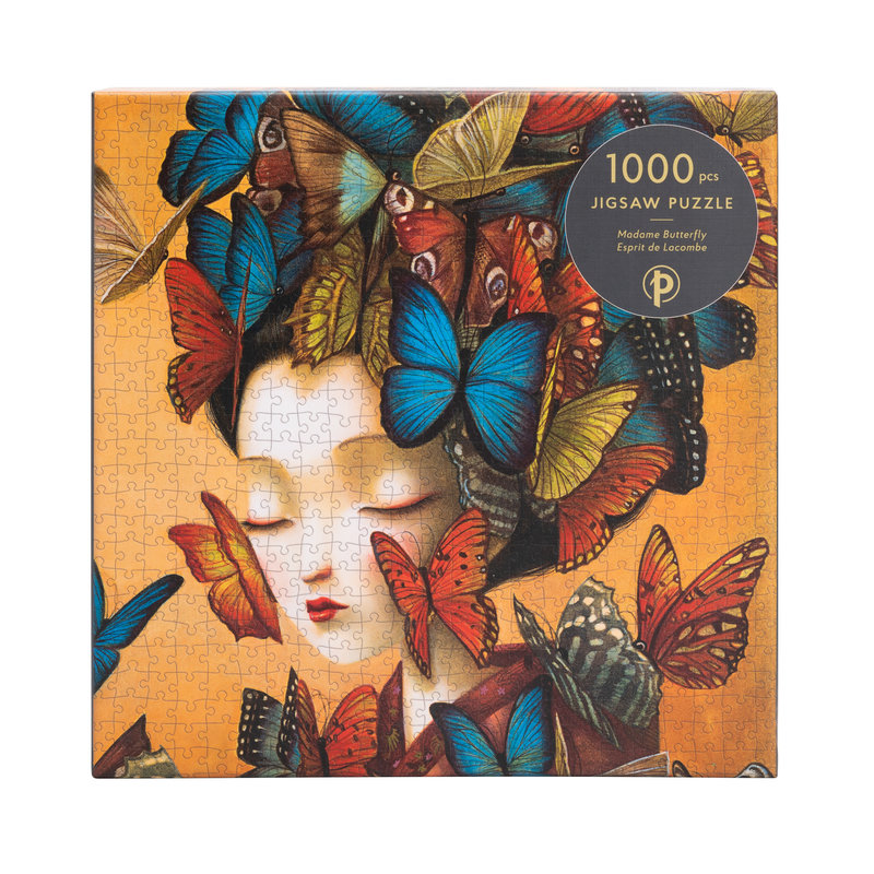 PAPERBLANKS Puzzles 1 000 pièces Madame Butterfly