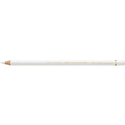 FABER CASTELL Crayon de couleur Polychromos 101, blanc