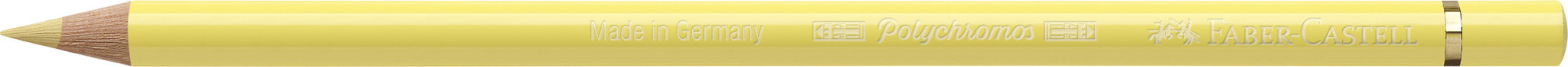 FABER CASTELL Crayon de couleur Polychromos 102, jaune paille