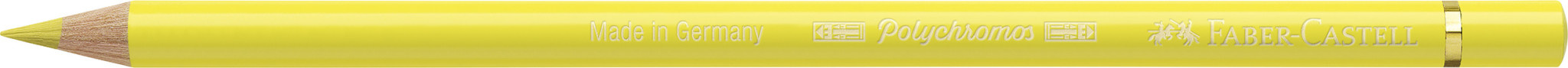 FABER CASTELL Crayon de couleur Polychromos 104, jaune clair transparent