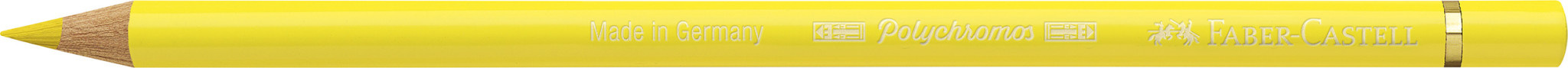 FABER CASTELL Crayon de couleur Polychromos 105, jaune cadmium clair