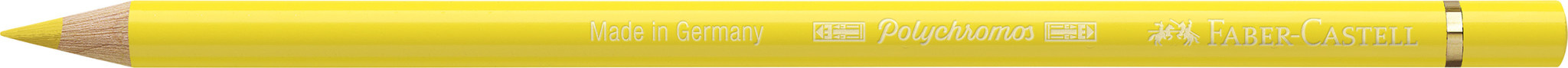 FABER CASTELL Crayon de couleur Polychromos 106, jaune chrome clair