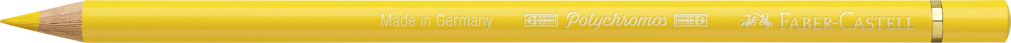 FABER CASTELL Crayon de couleur Polychromos 107, jaune cadmium
