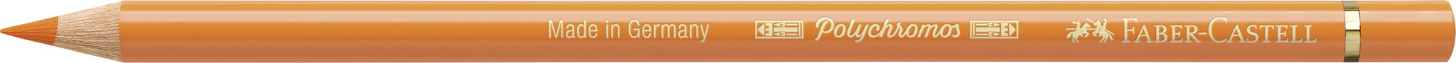 FABER CASTELL Crayon de couleur Polychromos 111, orange cadmium